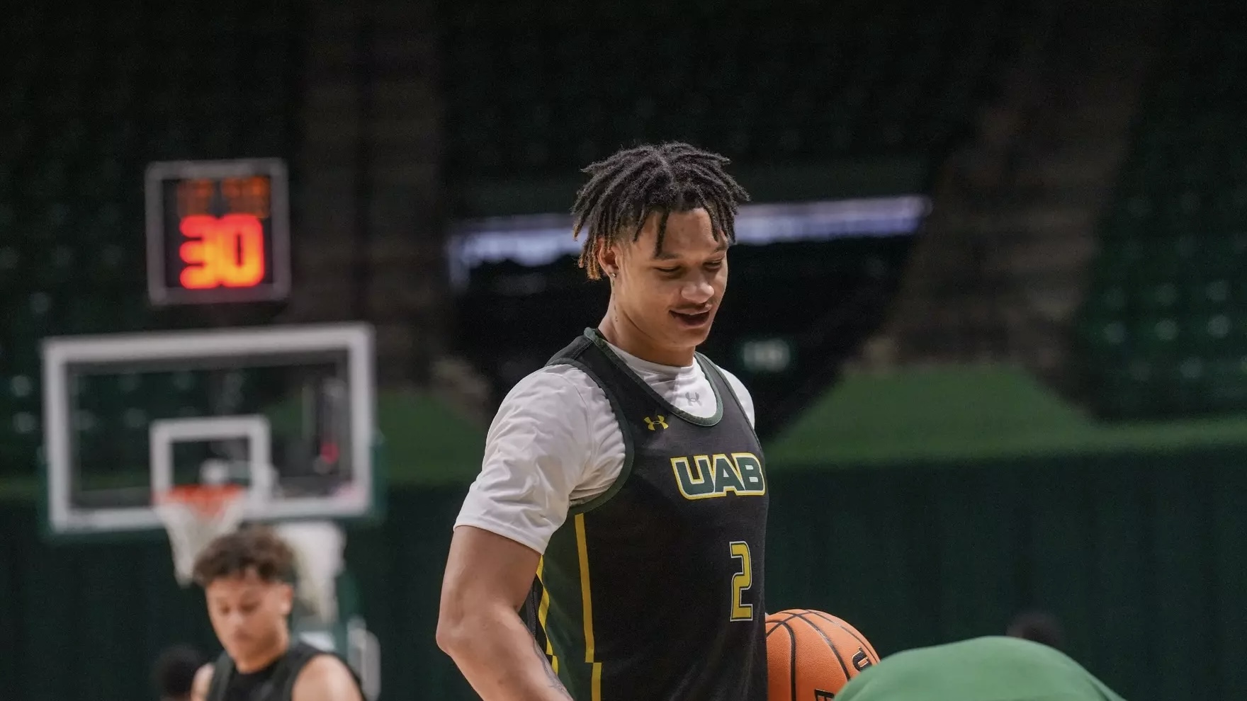 Picture of person in news article